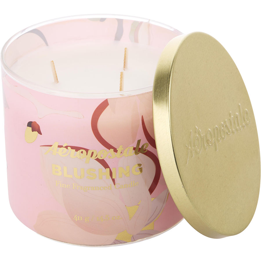 AEROPOSTALE BLUSHING 14.5 CANDLE -  (119006) - PerfumesOnline.Net      