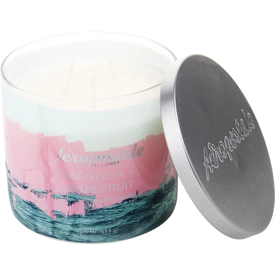 AEROPOSTALE MAGNOLIA & GRAPEFRUIT 14.5 CANDLE -  (119007) - PerfumesOnline.Net      