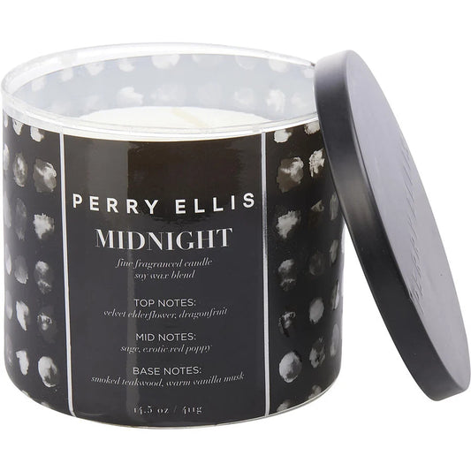 PERRY ELLIS MIDNIGHT CANDLE 14.5 -  (118096) - PerfumesOnline.Net      