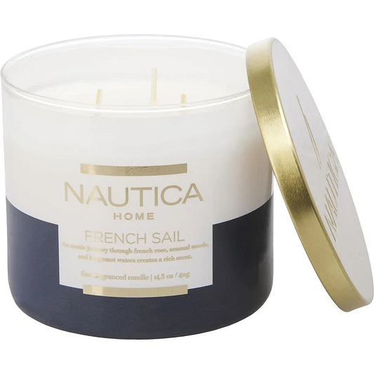 NAUTICA CANDLE FRENCH SAIL 411G  (117037) - PerfumesOnline.Net      