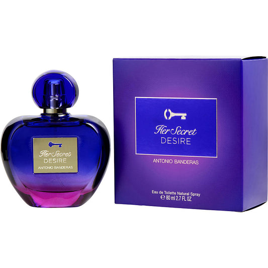 ANTONIO BANDERAS AB HER SECRET DESIRE 2.7 EDT L  (113200) - PerfumesOnline.Net      