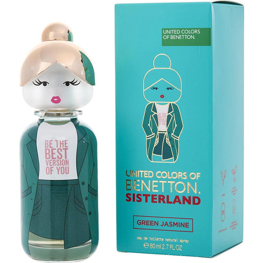 BENETTON SISTERLAND GREEN JASMINE 2.7 EDT L  (116694) - PerfumesOnline.Net      