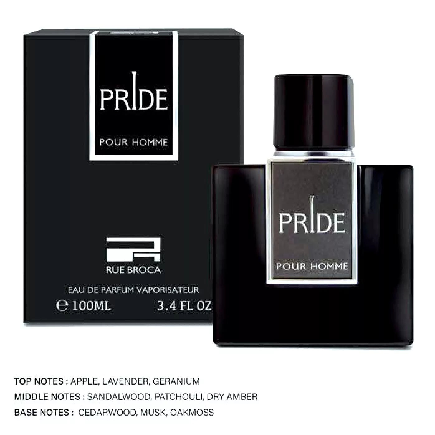 AFNAN PRIDE RUE BROCA MEN 3.4 OZ 100 ML